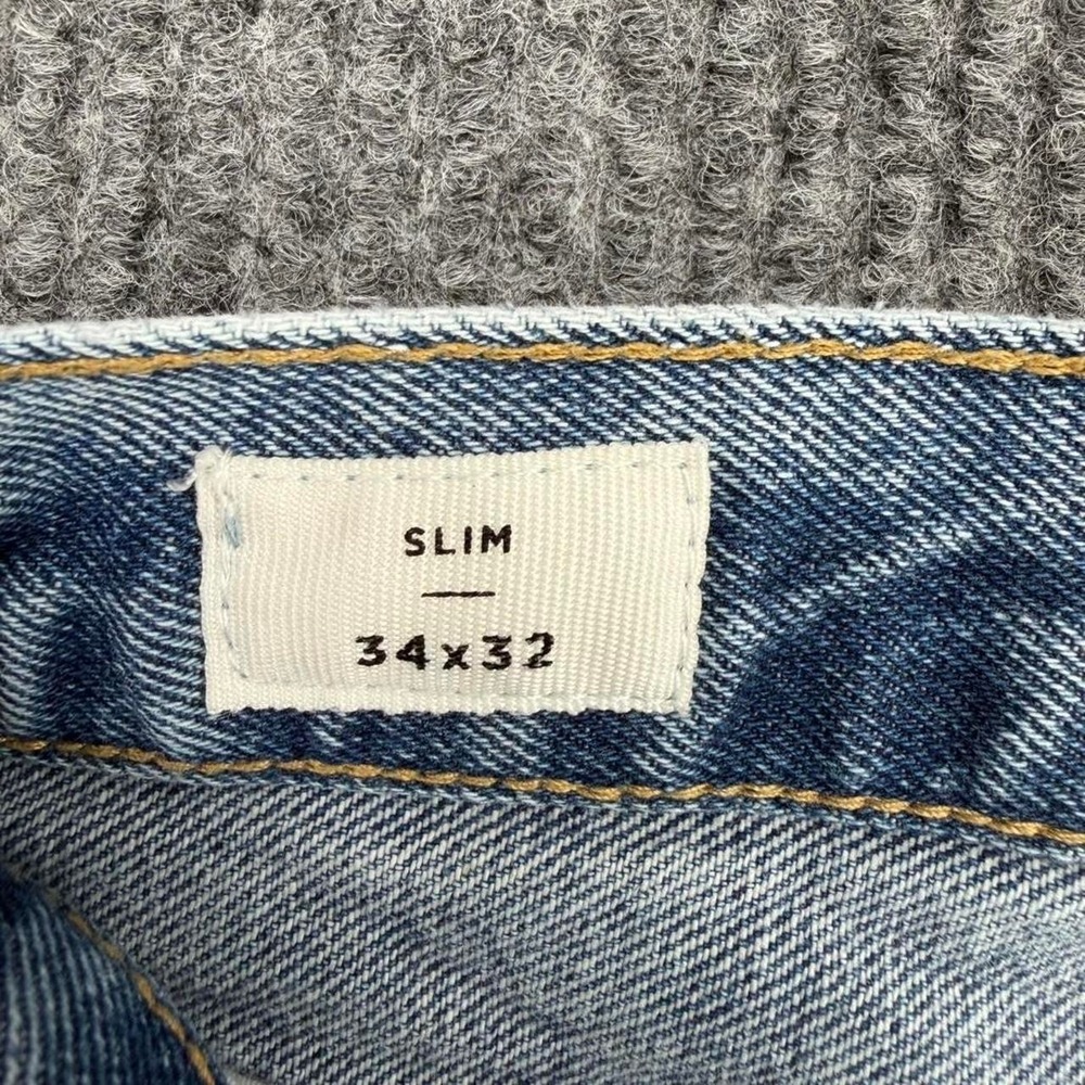 Playboy x PacSun embroidered bunny logo slim jeans men's 34x32 y2k - Picture 8 of 8